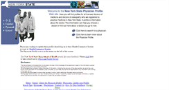 Desktop Screenshot of nydoctorprofile.com